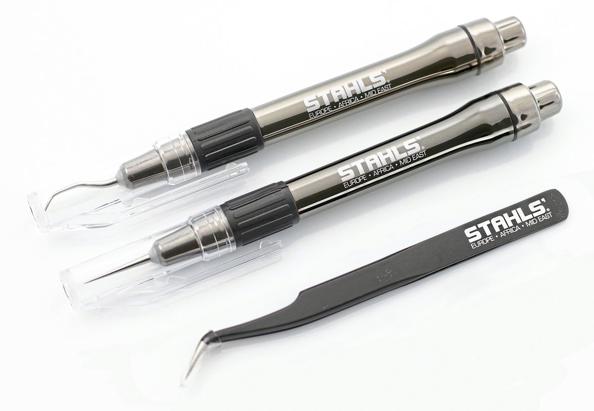 Stahls LED Werkzeugset mit ergonomischem Griff