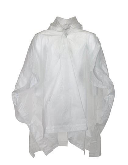 Splashmacs Poncho antipioggia con custodia per Bambini, Yellow One Size, SC019 – Clear