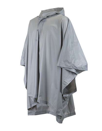 Splashmacs Poncho antipioggia con custodia per Bambini, Yellow One Size, SC019 – Silver
