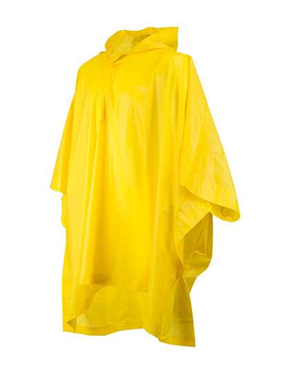 Splashmacs Poncho antipioggia con custodia per Bambini, Yellow One Size, SC019 – Yellow