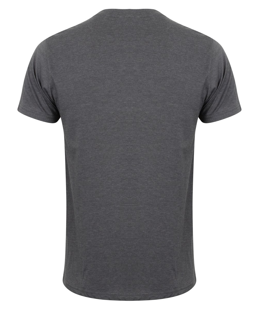 SF Men Fashionable Stretch T-Shirt with Side Seams, White M, SFM121 – image 4
