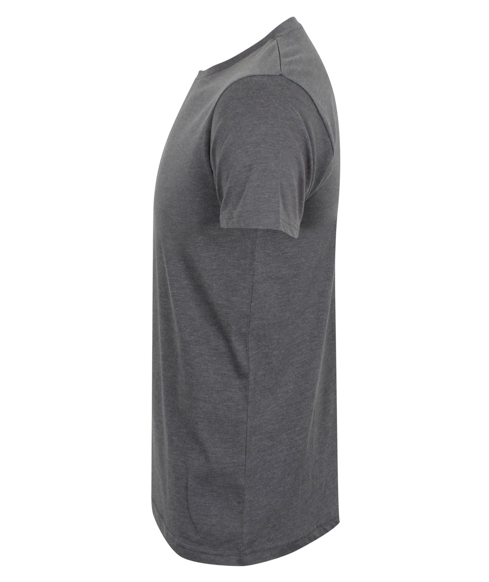 SF Men Fashionable Stretch T-Shirt with Side Seams, White M, SFM121 – image 5