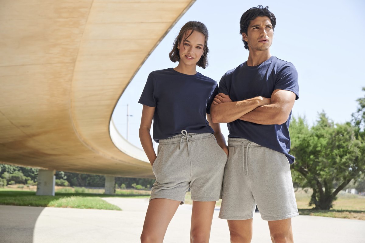 SF Men Nachhaltige Sweatshorts aus regenerierter Baumwolle