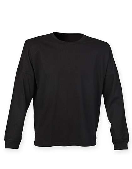 SF Men Übergroßes Sweatshirt mit Sloganprint
