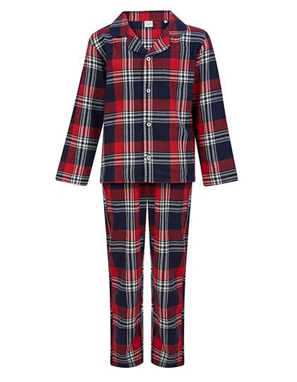 SF Minni Karierter Flanell Lounge Set für Kinder