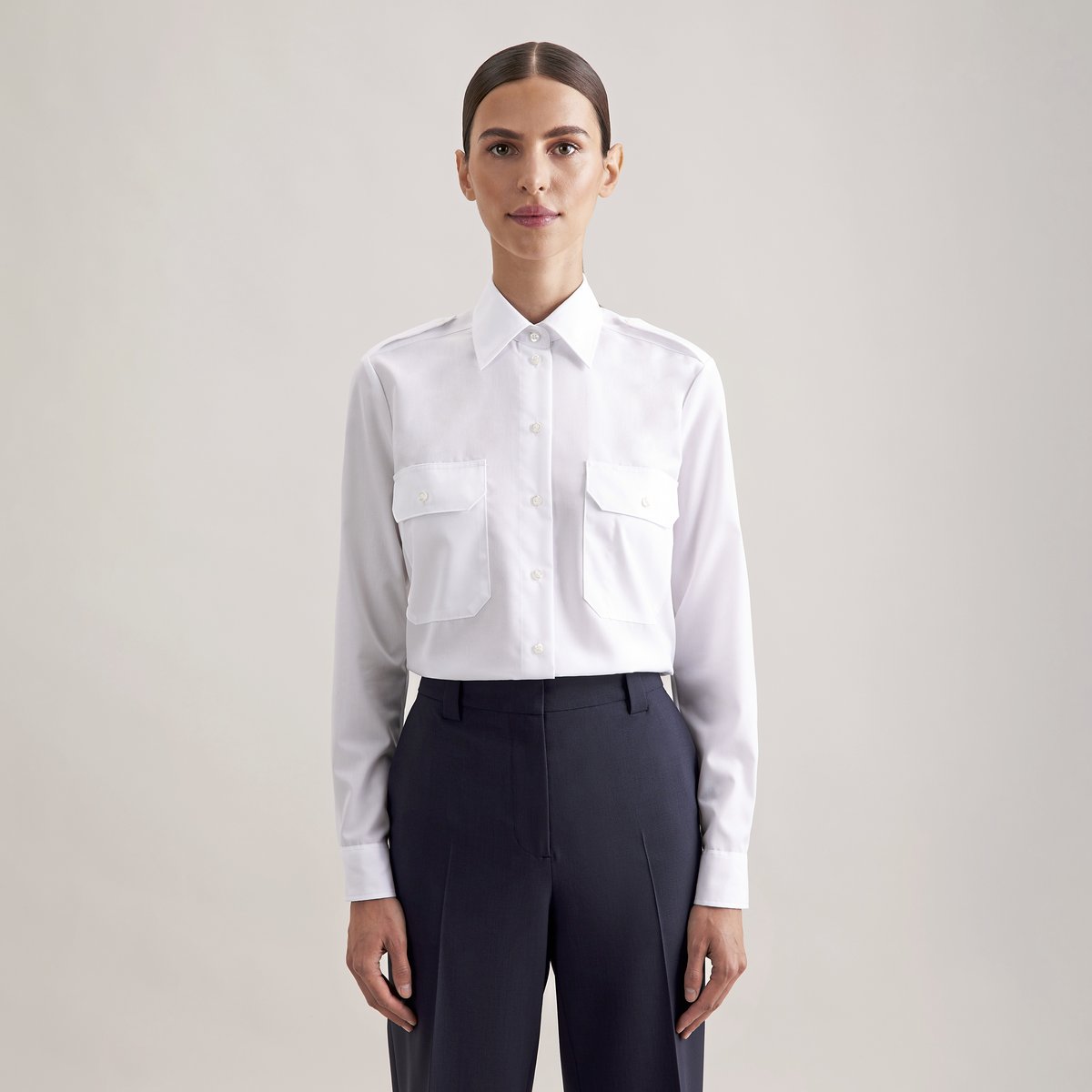 Women´s Pilot Blouse Regular Fit Longsleeve