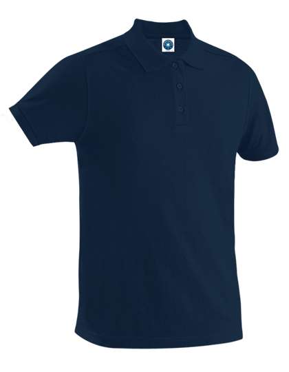 Starworld Polo Piqué 65% Polyester, 35% Coton, Black S, SW144 – Deep Navy