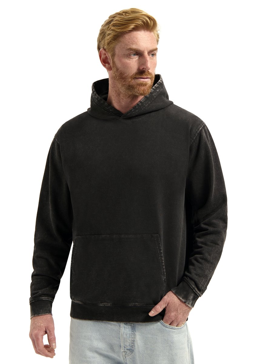 Unisex Vintage Organic Cotton Hooded Sweatshirt