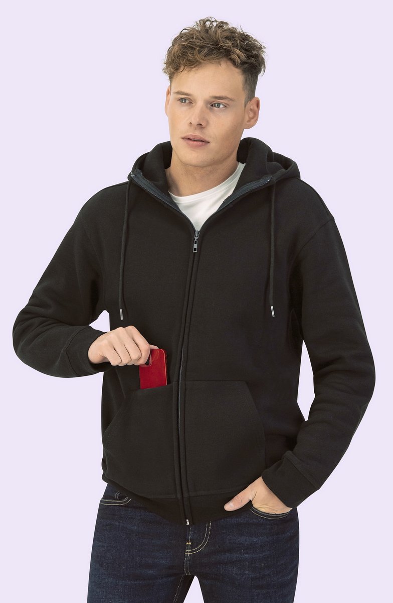 Starworld Bio-Baumwolle Sweatjacke mit Reißverschluss