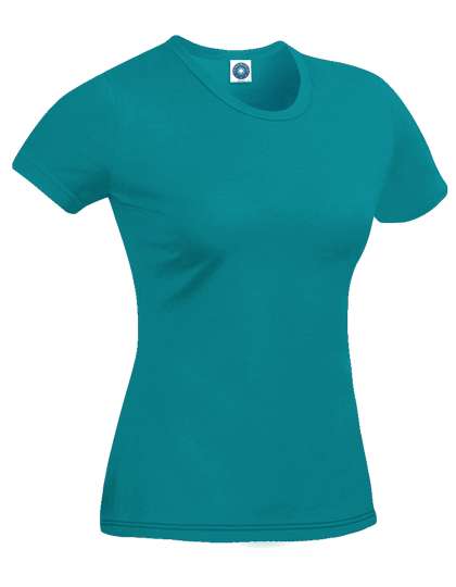 Starworld Lang geschnittenes Bio-Baumwolle T-Shirt, White M, SWGL2