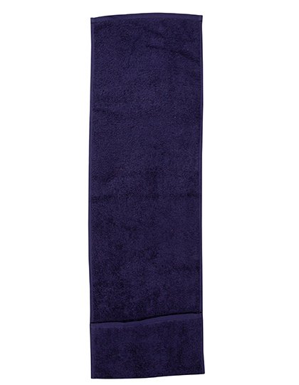 Towel City Asciugamano sportivo Cotone 30x100 cm – Navy