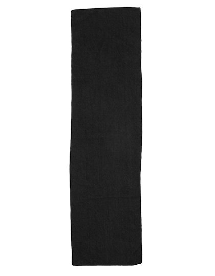 Towel City Mikrofaser-Sporthandtuch – Black