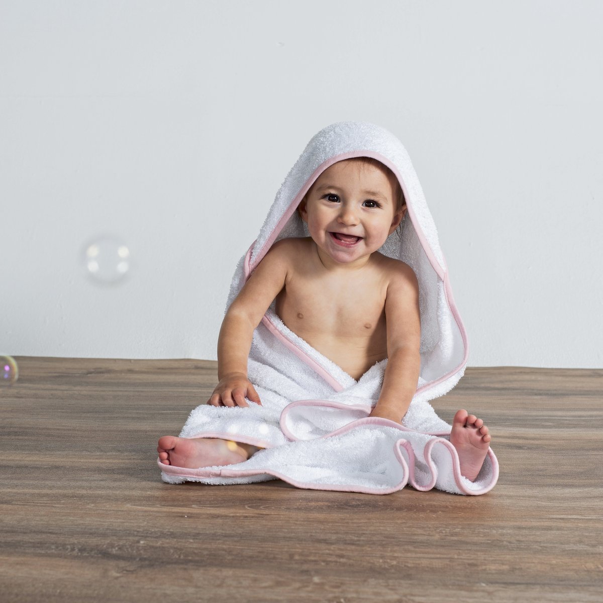 Towel City Flauschiges Babyhandtuch mit Kapuze