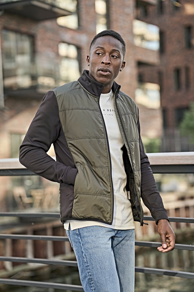 Tee Jays Stretch-Hybridjacke mit tailliertem Schnitt