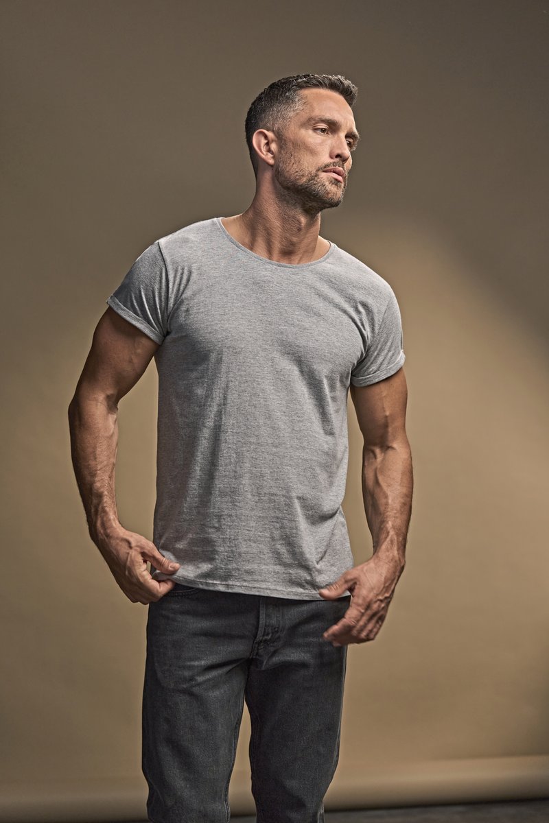 Tee Jays Modisches Roll-Up T-Shirt aus Baumwolle