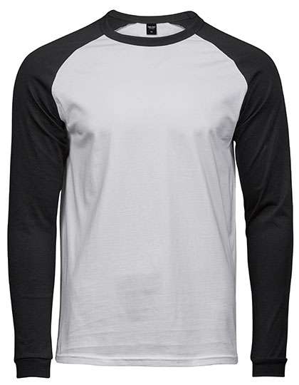 Tee Jays Langarm-Raglan T-Shirt aus Baumwolle