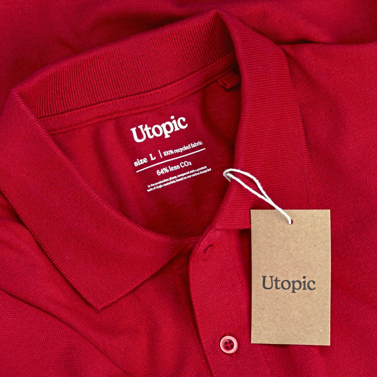 Unisex Short-Sleeved Polo Shirt – image 8