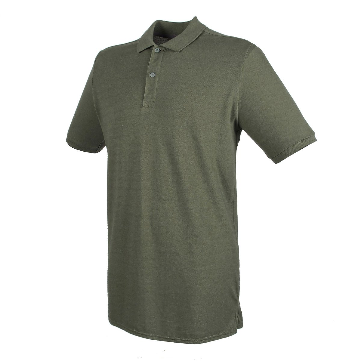 Henbury Men´s Micro-Fine Piqué Polo Shirt White 5XL (W101) – immagine 5
