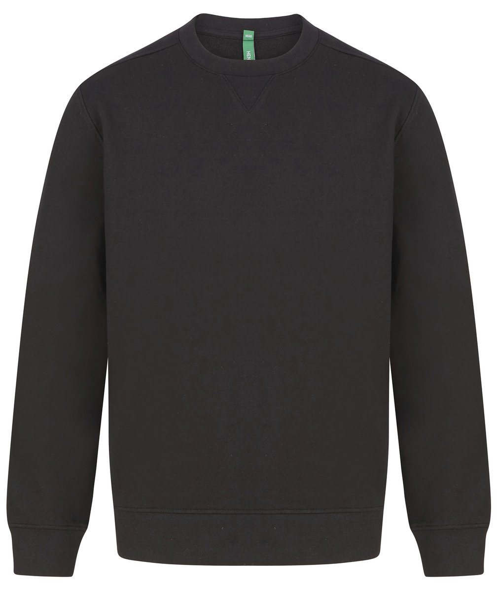 Henbury Sweatshirt made of Recycled Material, Black M, W840 – image 3