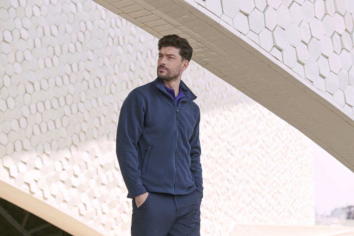 Henbury Fleecejacke aus Antipilling-Microfleece