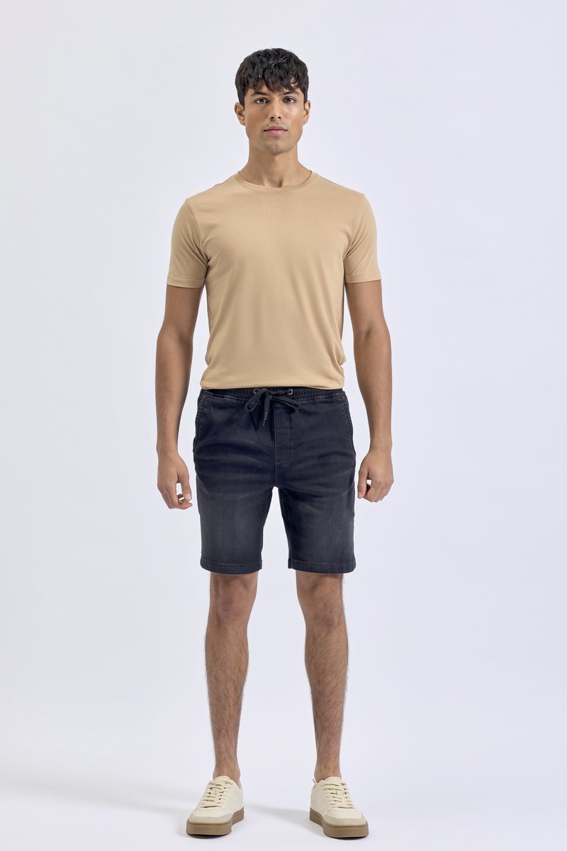 Men´s Denim Drawstring Shorts