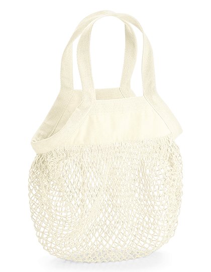 Westford Mill Mini Sac à Provisions en Mesh Coton Biologique – Natural