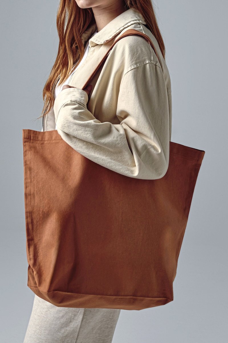 Westford Mill Bio-Baumwolle Maxi Tasche für Leben
