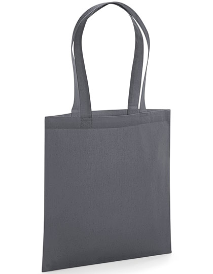 Westford Mill Borsa in Cotone Biologico con superficie stampabile – Graphite Grey