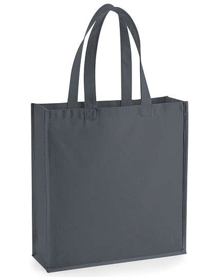 Westford Mill Sac en Toile de Coton avec Anses Longues – Graphite Grey