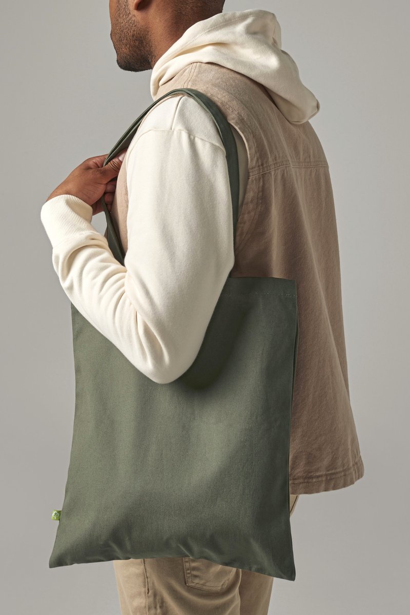 Westford Mill Robuste Einkaufstasche aus 100% Bio-Baumwolle