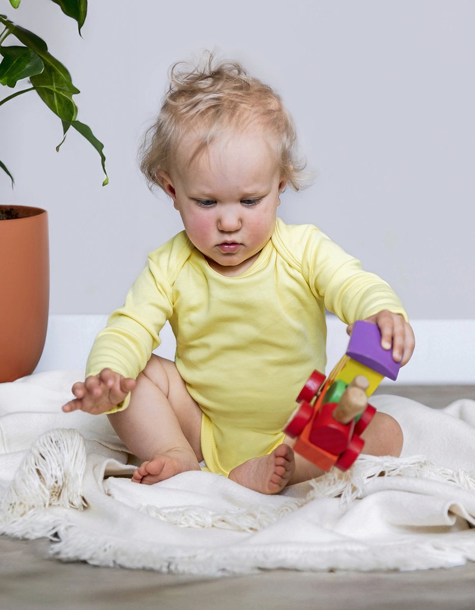 Link Kids Wear Bio-Baumwolle Langarm-Body für Kinder