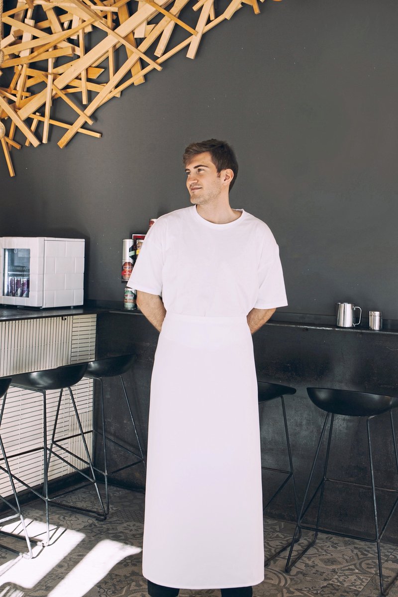 Link Kitchen Wear Sublimations-Schürze mit verstärkten Nähten