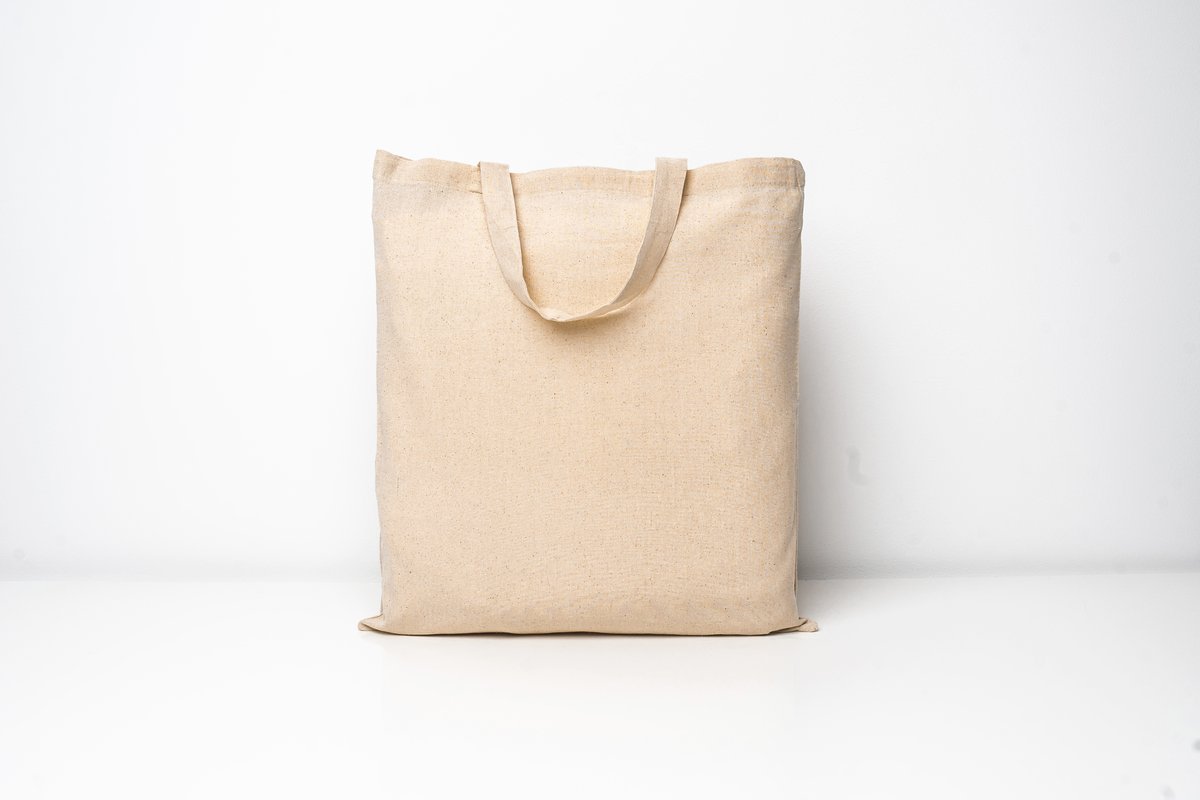 Printwear Baumwolltasche BASIC mit kurzen Henkeln