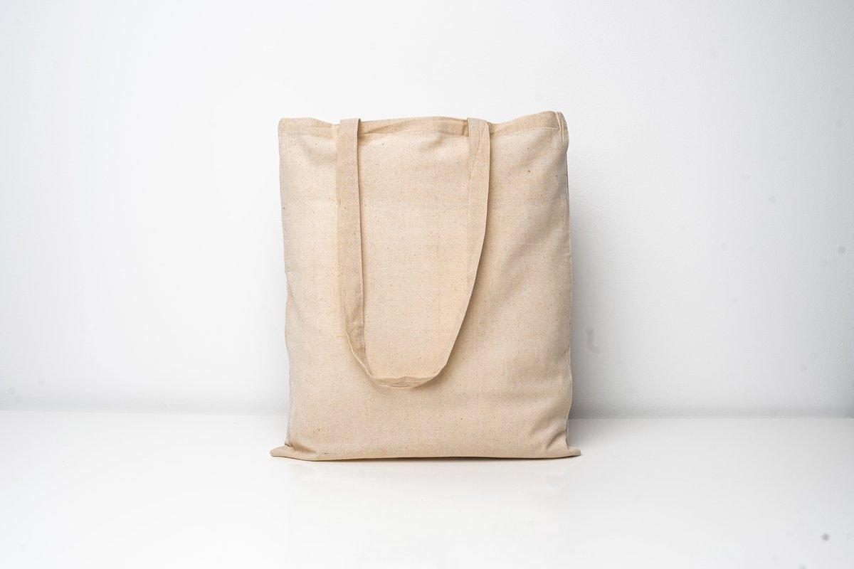 Printwear Baumwolltasche BASIC mit langen Henkeln