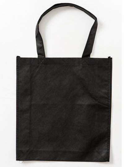 Printwear Baumwoll-PP Einkaufstasche 38x42 cm – Black