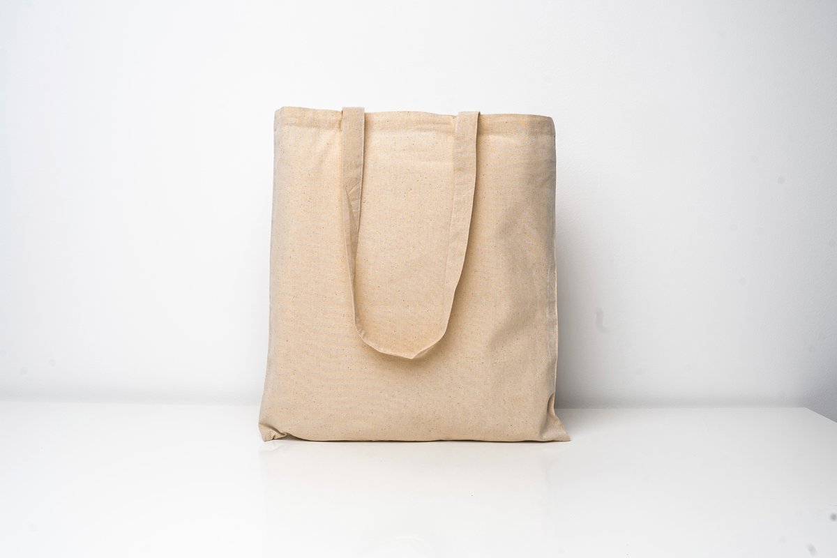 Printwear Baumwolltasche mit langen Henkeln