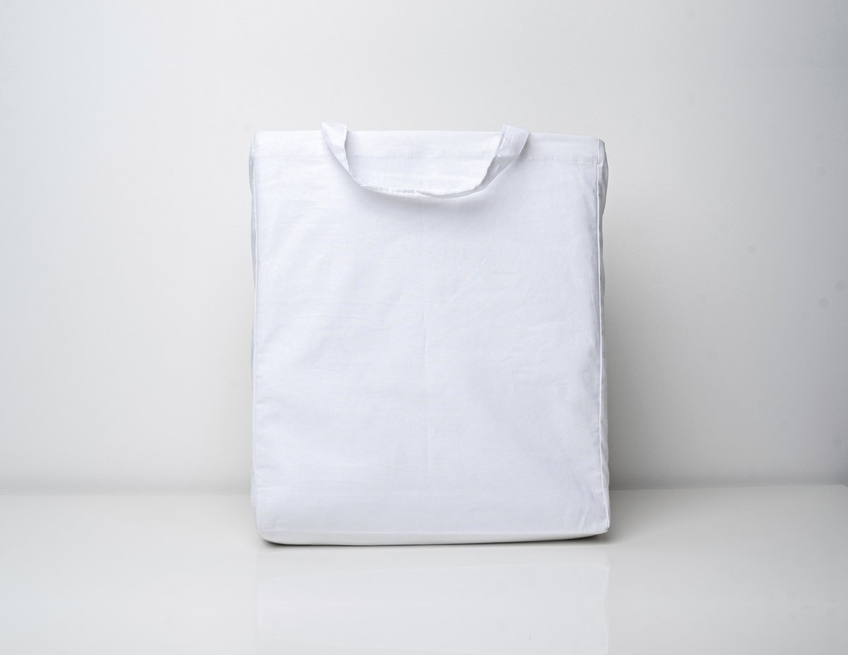 Printwear Baumwolltasche mit Boden- und Seitenfalte