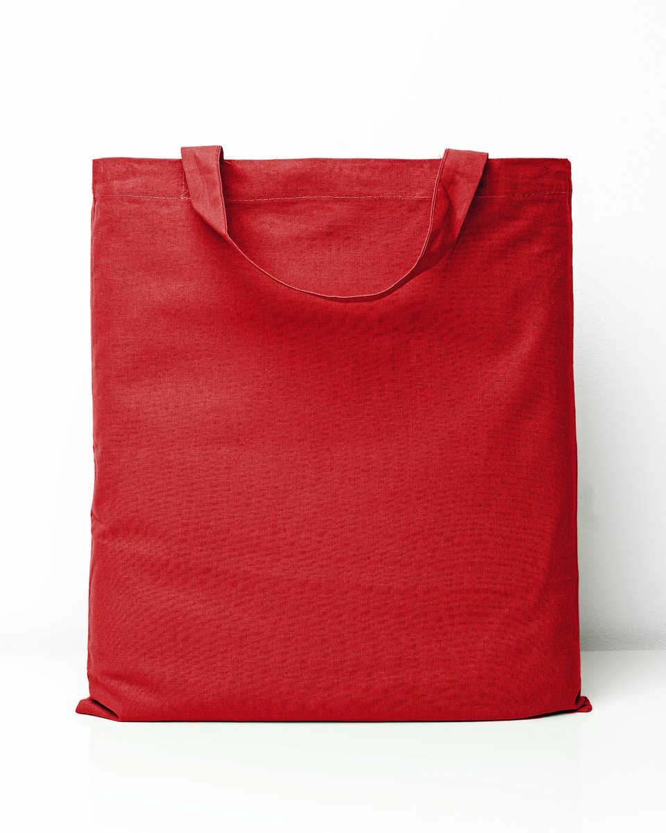 Printwear Baumwolltasche mit kurzen Henkeln