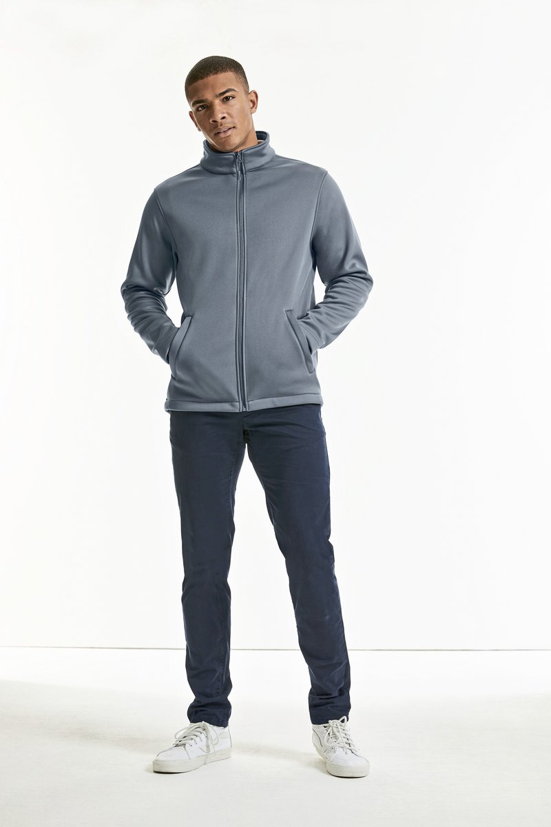 Russel Softshell-Jacke mit Microfleece-Futter für Herren