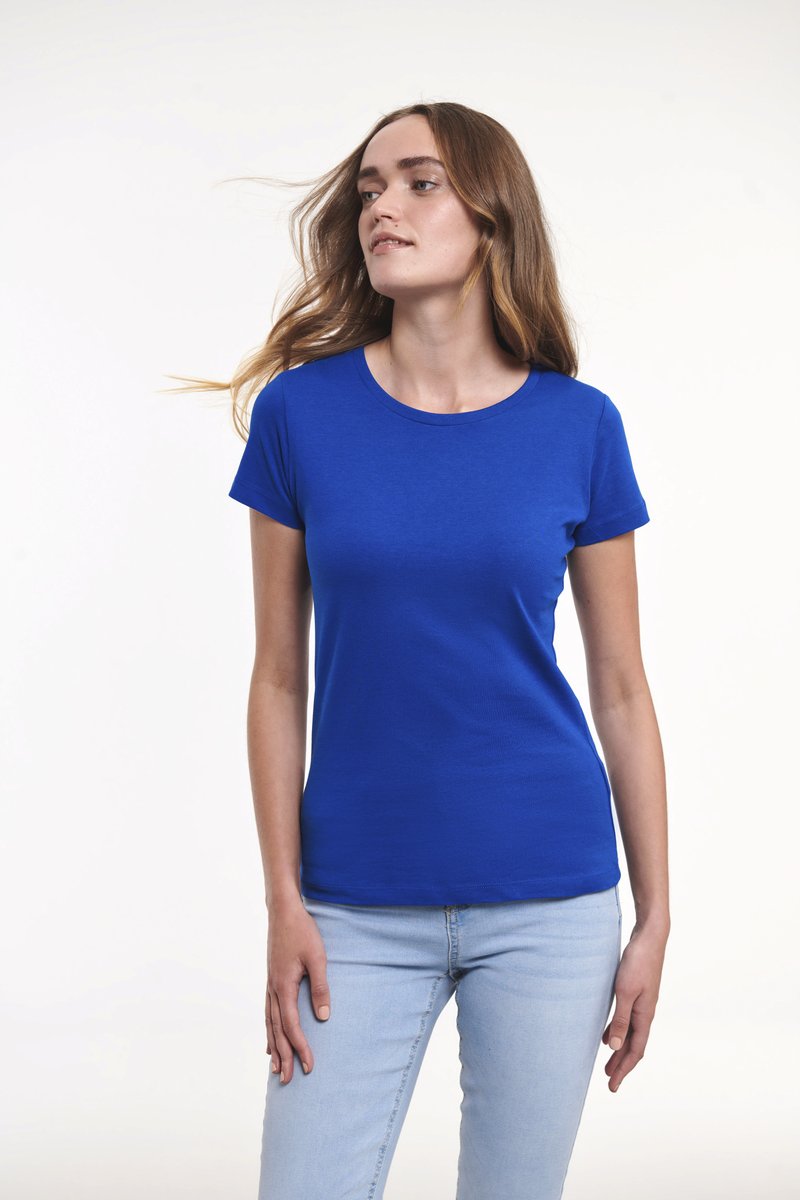 Russel Pure Organic Körperbetontes Bio-Baumwoll T-Shirt
