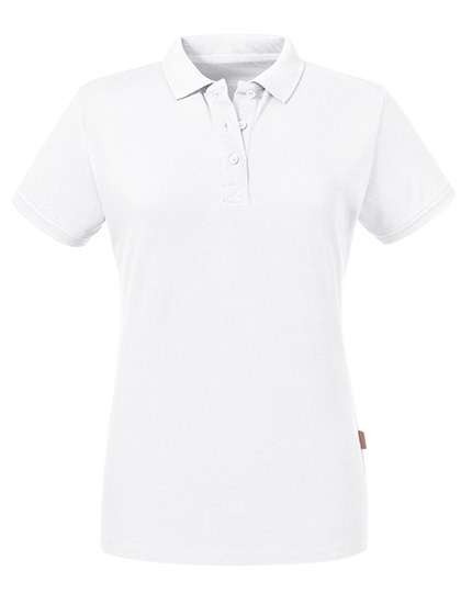 Russel Pure Organic Poloshirt aus Bio-Baumwolle für Damen