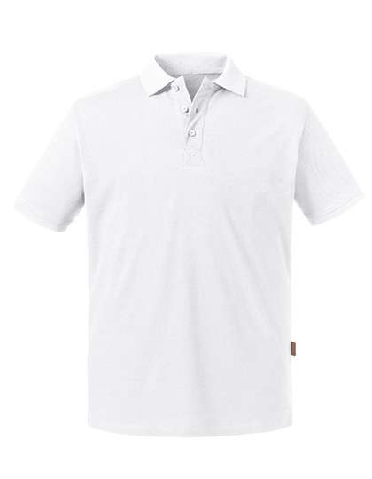 Russel Pure Organic Russell Pure Organic Men´s Pure Organic Polo White XXL (Z508M)