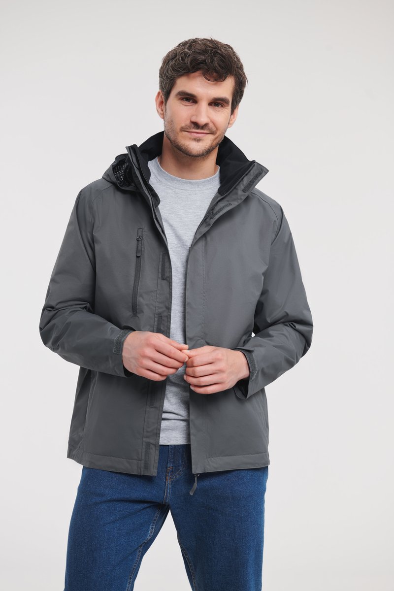 Russel Russell Men´s Hydraplus 2000 Jacket Titanium (Solid) XXL (Z510)