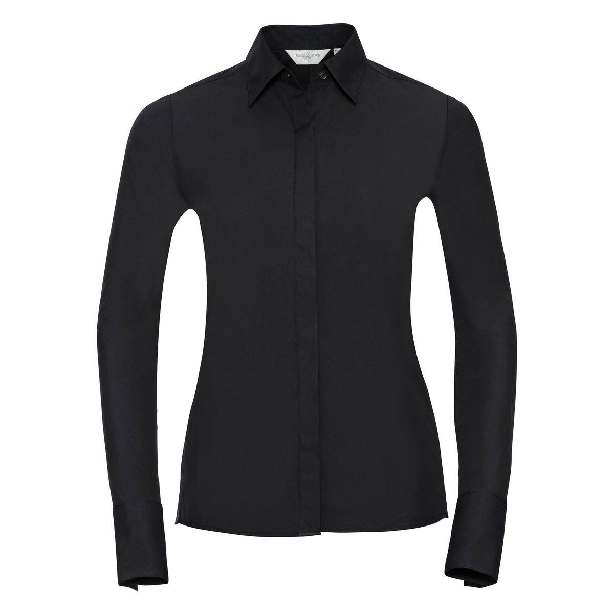 Russell Collection Chemisier Près du Corps avec Évacuation de l'Humidité, Black XS, Z960F – image 3