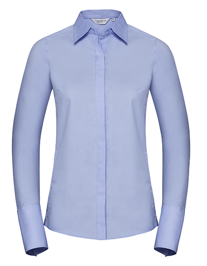 Russell Collection Chemisier Près du Corps avec Évacuation de l'Humidité, Black XS, Z960F – Bright Sky